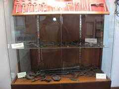 Construction tools at Convento San Carlos