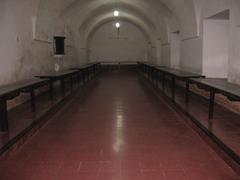 Dining hall of San Carlos Convent used by friars and as a field hospital during the Battle of San Lorenzo