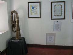 Trumpet used for the March of San Lorenzo