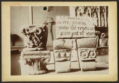 Animal capital from the ancient cloister of Cathédrale Saint-André de Bordeaux