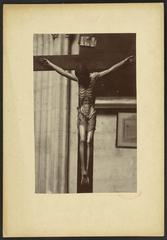 Saint-André Cathedral in Bordeaux with Christ on the Cross