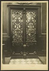 Saint-André Cathedral choir door in Bordeaux