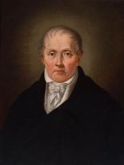 Portrait of Kazimierz Burba, 19th-century painting by J. Rustem