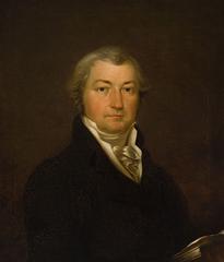 Portrait of Dr. Maciej Barankievič by J. Rustem, 1823