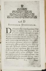 Title page of DICTIONARIVM TRIVM LINGVARVM by Konstantinas Sirvydas, published in Vilnius 1642