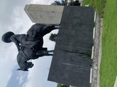 Equestrian statue of Zapata in 2024 by Julián Martínez Soto