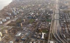 Interstate 90 highway near Illinois Institute of Technology Chicago South Commons