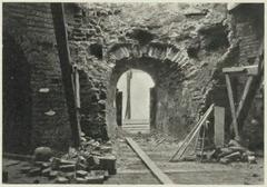 Historical photograph of Vilnia, Horny Castle in 1930