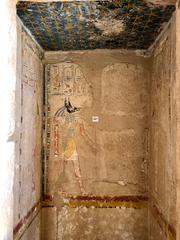 Mortuary Temple of Queen Hatshepsut in Luxor, ancient Egyptian architecture with colonnades and chapel