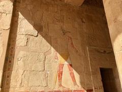 Mortuary Temple of Queen Hatshepsut in Luxor Egypt ancient Egyptian architecture temple with colonnades dedicated to Amun and Anubis