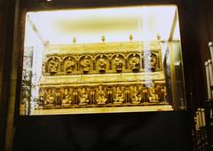 Shrine of the Three Magi inside Cologne Cathedral