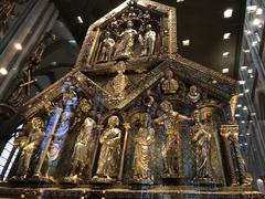 Shrine of the Three Magi in Cologne Cathedral opened by Italian and German presidents