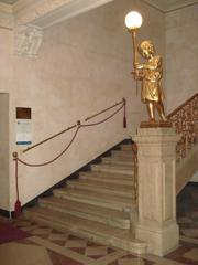 Palais Todesco entrance right side with large main staircase made of Kaiserstein steps