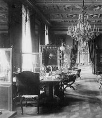 Parlour interior in Palais Todesco Vienna 1870 vintage detail