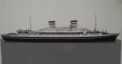 Hapag-Dampfer Vaterland ocean liner at sea in 1940