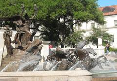 Littlefield Fountain on UT campus
