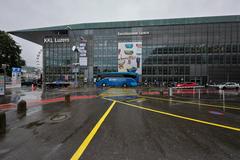 Lucerne Culture and Congress Centre modern building exterior with glass and geometric design