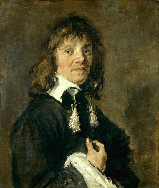 Portrait of a man with a tassle collar by Frans Hals