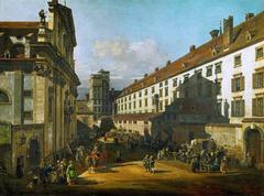 Bernardo Bellotto painting of Vienna Dominican Church
