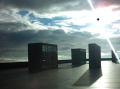 Library building at Campus de Vigo designed by Alberto Noguerol