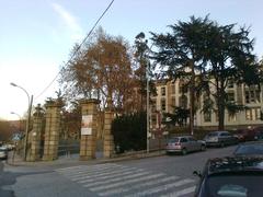 Main entrance view of Campus Ourense at Universidade de Vigo