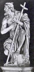 Johannes der Täufer statue by Bernini in the Catholic Hofkirche