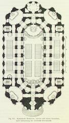 Katholische Hofkirche architectural floor plans by Architect Stoeckhardt