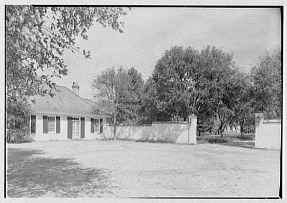 Historic Mr. and Mrs. Edgar B. Stern residence at 11 Garden Ln., New Orleans Louisiana