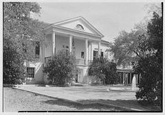 Mr. and Mrs. Edgar B. Stern residence at 11 Garden Ln New Orleans Louisiana historical black and white photograph