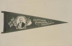 Cartier Memorial pennant fluttering in the wind