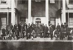 Delegates of the Charlottetown Conference September 1864 historic group photo