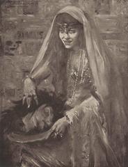 Portrait of Gertrud Eysoldt as Salome by Lovis Corinth