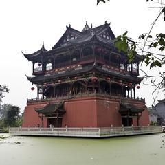 Five Phoenix building in Luodai ancient town Sichuan China