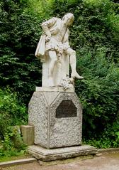 Shakespeare Memorial Statue in Weimar, Thuringia, Germany