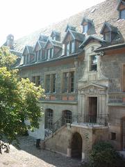 South building of Collège Calvin in Geneva, Switzerland