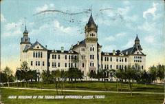 Main Building of Texas State University in Austin, Texas