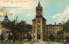 Close-up of the Main Building at the University of Texas, Austin