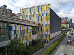 Entrance C of Maluri LRT-MRT station in Kuala Lumpur, Malaysia