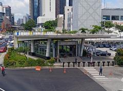 Entrance D of Maluri MRT station in Kuala Lumpur, Malaysia