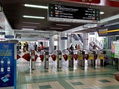 AG13 Maluri LRT Station Concourse in Kuala Lumpur Malaysia