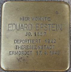 Stolperstein Dedicated To Eduard Epstein