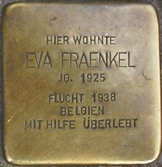Stolperstein Dedicated To Eva Fraenkel