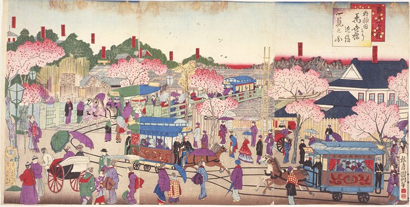 Manseibashi Station area with historic bridge and urban buildings in Tokyo