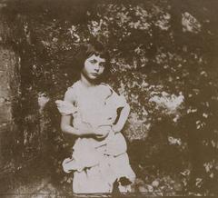 Portrait of Alice Liddell as a beggar child by Lewis Carroll, 1858, albumin print by Henry Peach Robinson circa 1870