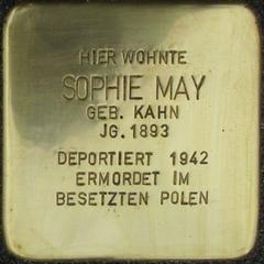 Stolperstein Dedicated To Sophie May