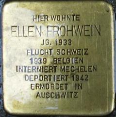Stolperstein Dedicated To Ellen Frohwein