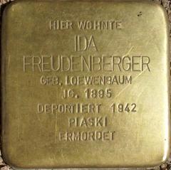 Stolperstein Dedicated To Ida Freudenberger