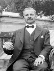 Portrait of Enrique Chaudet, an astronomer and employee at the Argentine National Observatory (1911-1930)