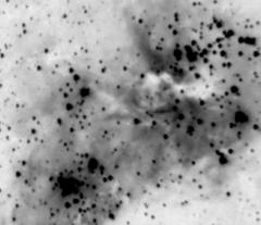 Historic 1918 photograph of Eta Carinae taken with a 76 cm telescope at Observatorio Astronómico de Córdoba
