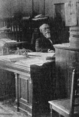John Juan M Thome second director of Argentine National Observatory in his office around 1909